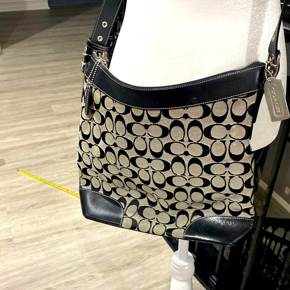 Coach monogram bag